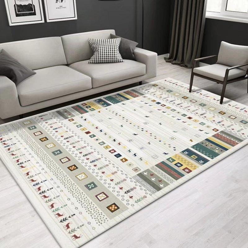 Living Room Carpet Floor Mat Persian Bedroom Carpet Sofa Coffee Table Large Carpet