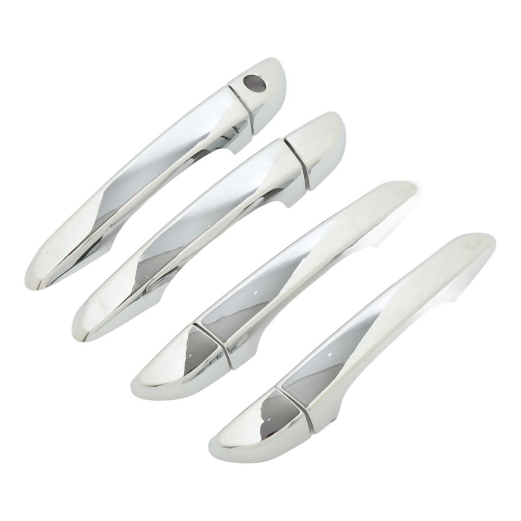 Auto-Türgriffabdeckung außen mit Kappen, Spiegelchrom, Ersatz für Creta Ix25 Cantus 2014?2018