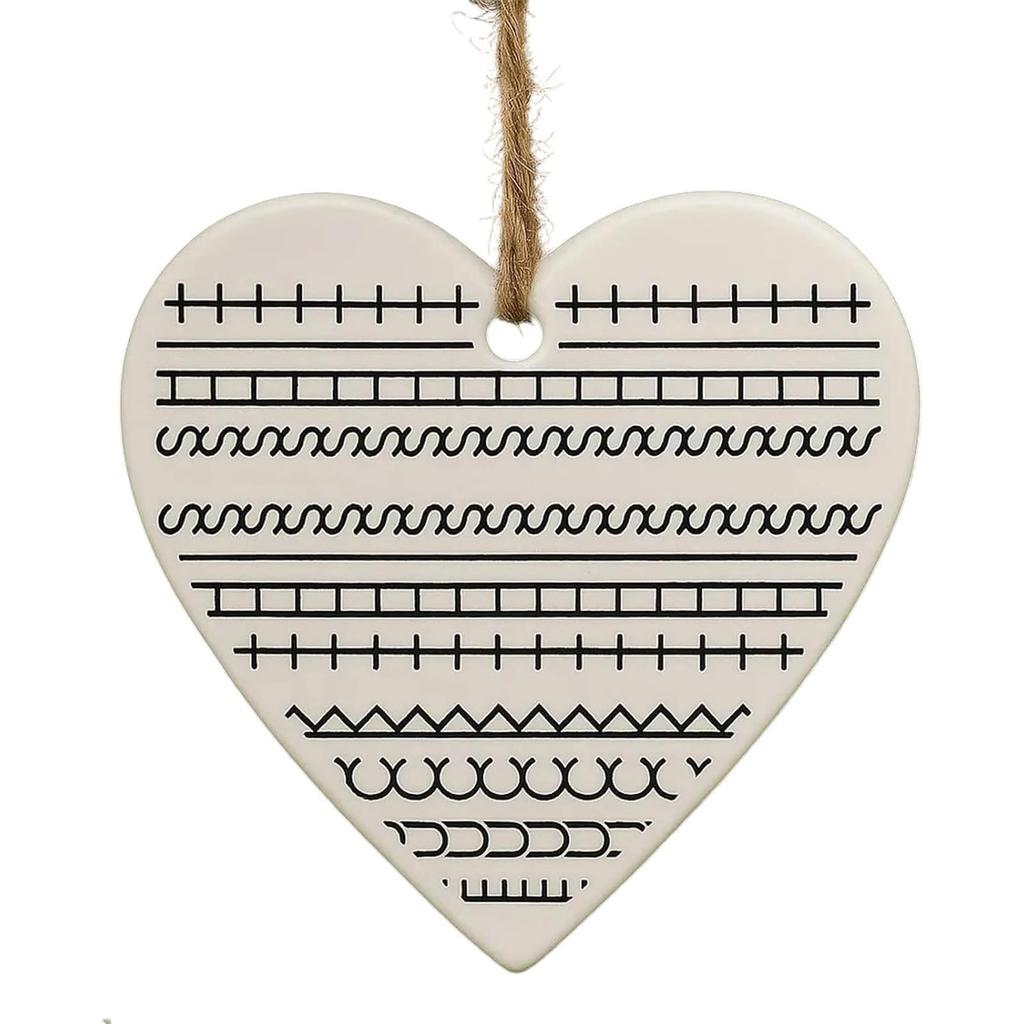 Funny Ornaments For All Ages, Heart Shape Acrylic Decor For Christmas Tree Hangings, Elephant Christmas Tree Funny Gifts For Adults, Kids, Coworker