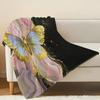 Soft Anti-Pilling Fleece Blanket, Butterfly Design Cozy Warm Throw for Home, Sofa & All Season Festive Gift for Halloween, Christmas
