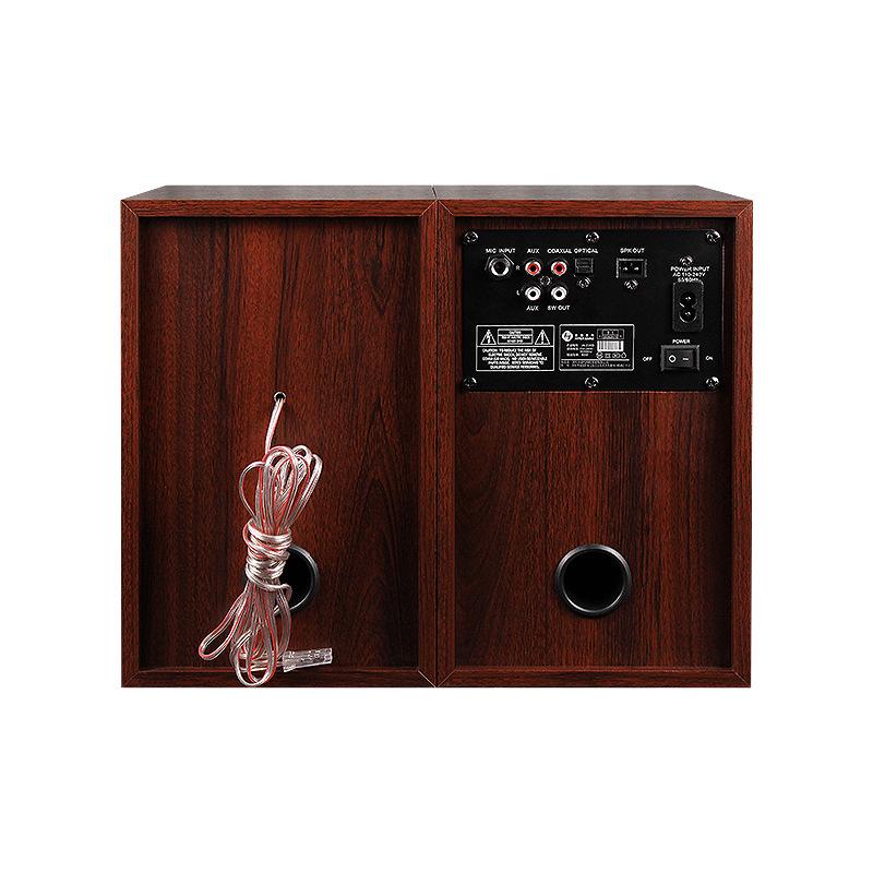 Haoyun HiFi Audiophile 2.0 Desktop Bookshelf Speakers for TV or Computer