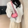 Trendy Mini Shoulder Bag For Women In Black White Green And Pink Stylish Compact Design