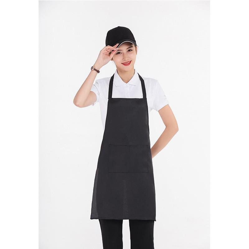 Korean Style Waterproof Kitchen Apron with Custom Logo