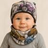 Comple Bambino Cappello+Scaldacollo 92-104 Per Ragazzo 46-50 Autunno Con Trattorini