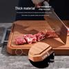 Kangbch Ebony Wood Cutting Board
