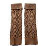 Womens Lolitas Knit Long Socks Leg Warmers Harajuku Boot Socks Winter Warm Ankle Heap Socks Fashion Leg Socks Streetwear