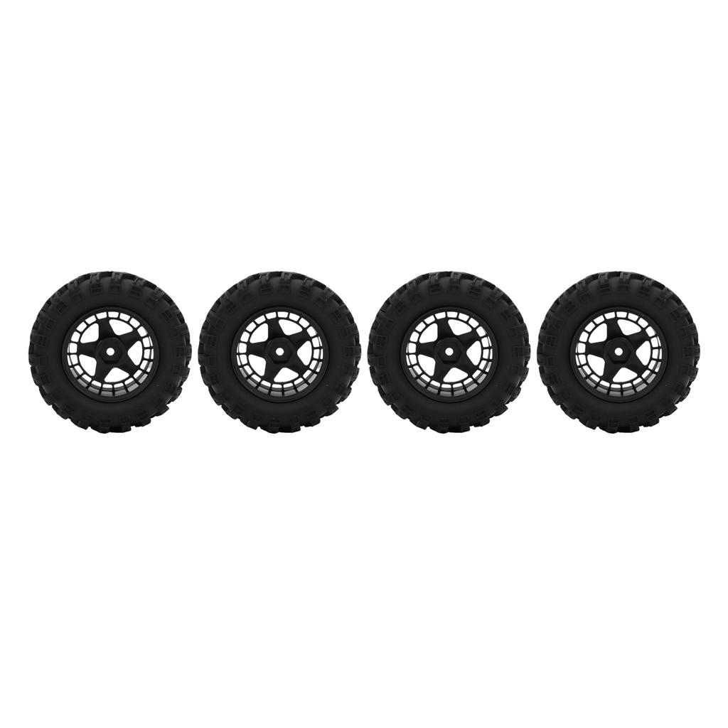 4 Pcs RC Car Tire Fit for HSP 94186 16208 16209 16210 1 14 1 16 Trucks 80mm Rubber Plastic RC Crawler Wheel