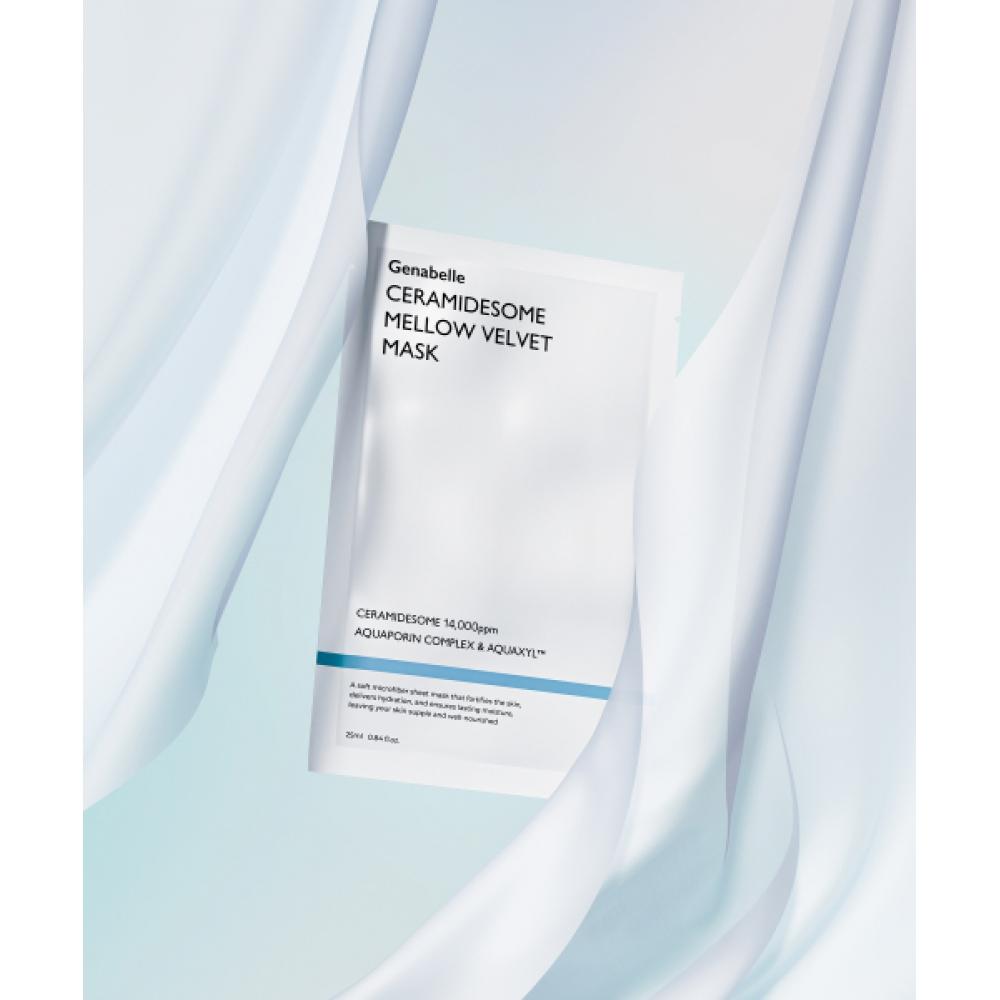 Genabelle Ceramide Some Mellow Velvet Mask Pack  5 Sheets NONE
