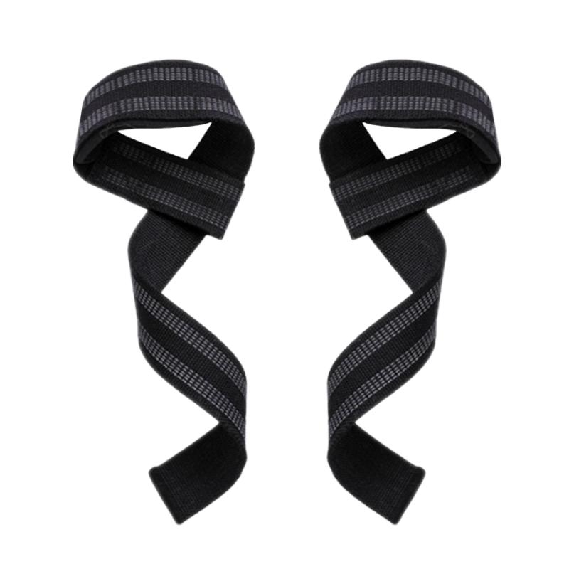 

Weightlifting Wrist Straps Strength Training Adjustable Non-Slip Gym Fitness Lifting Strap Support Sports Grip Band Brace Wrap