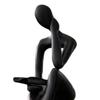 3D Printed Thinker Figurines Ornaments Minimalist Abstract Art Sculptures for Home Office Bookcase