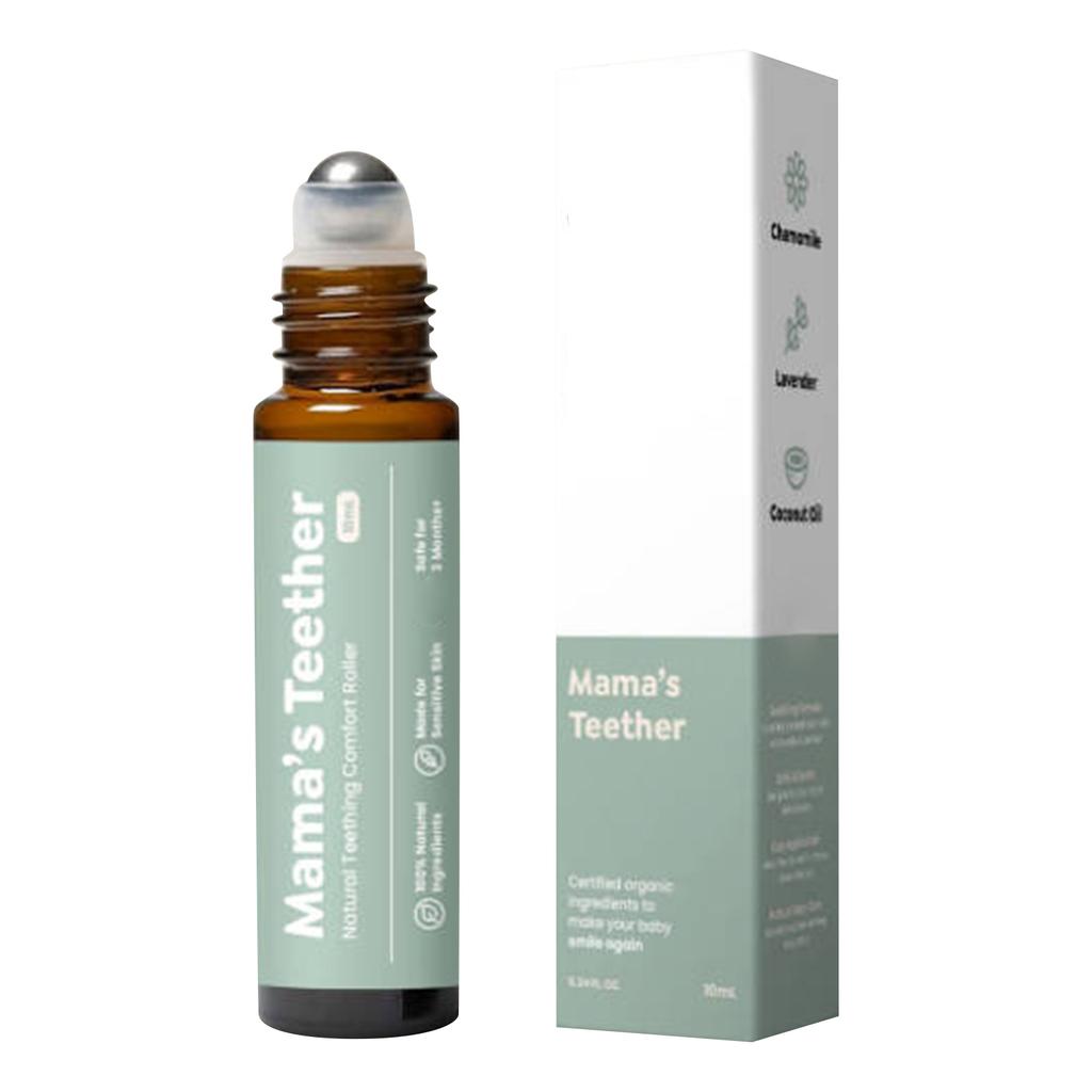 Baby Tooth Extraction Roller, Natural Pain Roller, Tooth Serum Oil Roller To Tooth Pain, Discomfort Serum Oil, 10ML