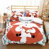 Carton Robot Comfortable Quilt Cover +pilowcases Children Kids Bedrom Soft Duvet Cover Sets Twin Ful Quen Warm Comforter Cover Fairy Tale World Sky
