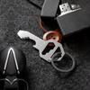 Keychain Bottle Opener Multi Tool, 6-in-1Keychain Pocket Tool for Bottle Opener, Screwdriver, Ruler, Wrench, Bit Driver