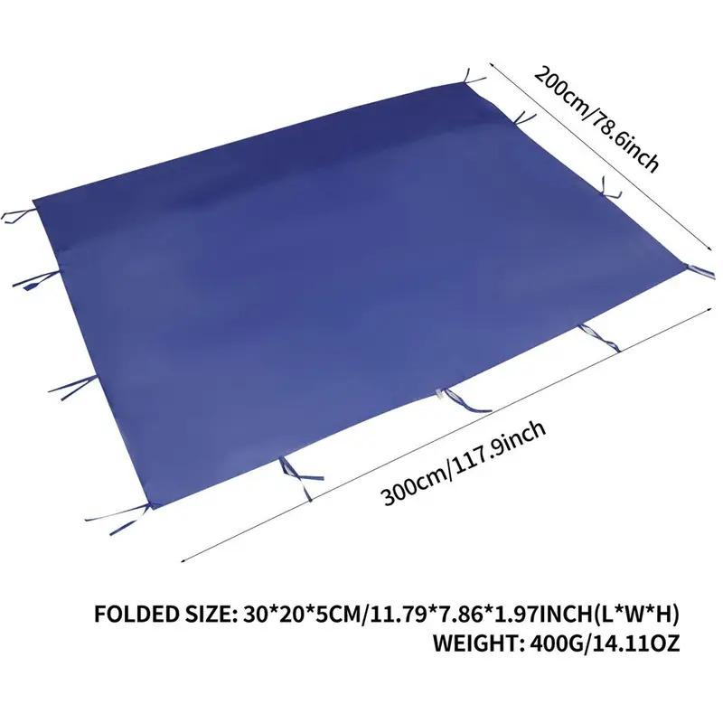 3x2m Foldable Canopy Professional Instant Shelter Easy Installment Practical Sunscreen Gazebo Tents Shading Cloth for Garden