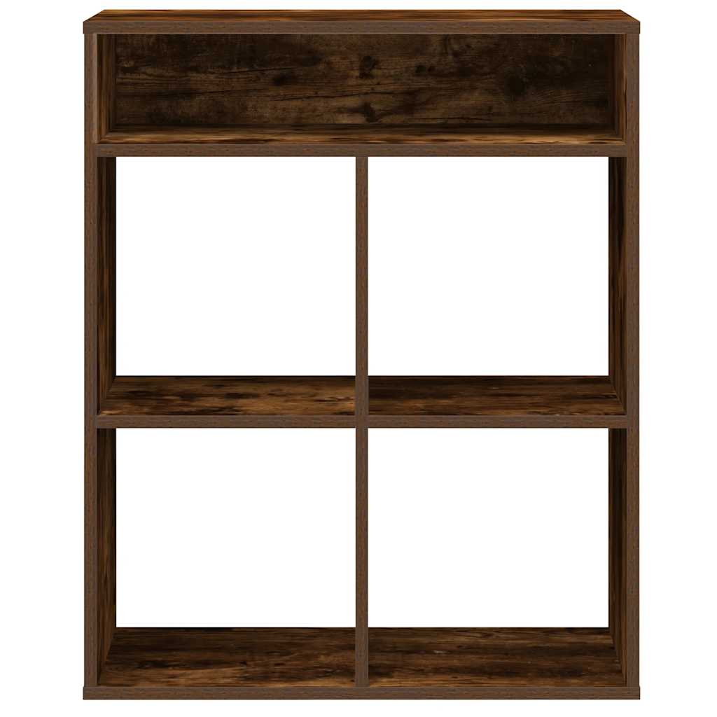 Bookshelf Smoked Oak 66 x 31 x 80 cm Engineered Wood