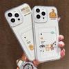 Card Slot Holder Silicone Wallet Pocket Case For Oppo Reno 10 14F 13F 12F Samsung A06 A16 A36 A56 Redmi Note 13 Honor X6A X6B Cover Clear Phone Bumper