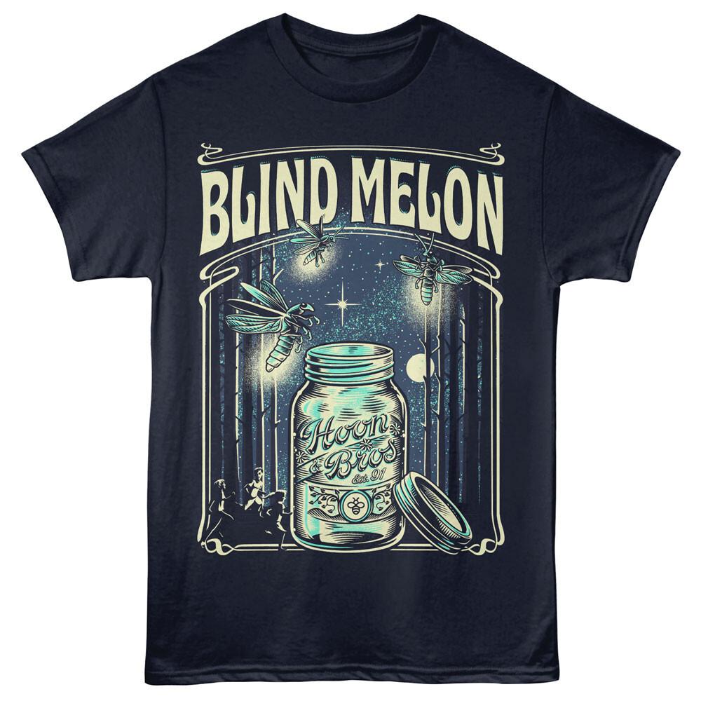 Blind Melon Est 91 Hoon Bros Fireflies Mason Jar Men T Shirt Rock Band Merch XXXXL