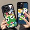 Keroro Frog Cool Gunsou Sergeant For IPhone 17 15 13 12 11 14 Pro Max X XR XS 16 Plus Shockproof Candy Back Cover