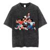 Hajime No Ippo KBG Gym Graphic Washed T‑shirt Unisex Casual Pure Cotton Short Sleeve Streetwear Fashion Tops For Daily W48