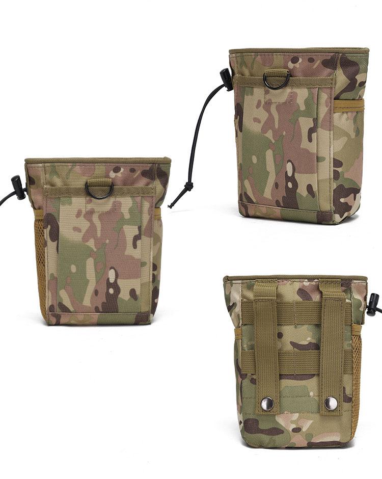 Men Outdoor Tactical Molle Pouch EDC Multifunktionsbälte Midjeväska Telefonficka