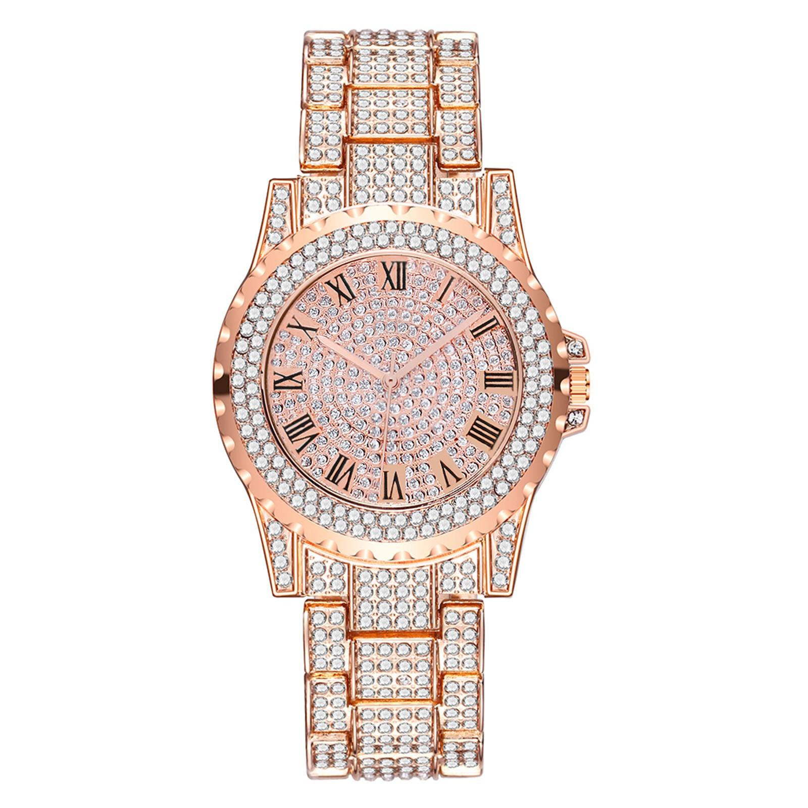 

Модные женские аналоговые спортивные кварцевые наручные часы со стальным ремнем, красочные стеклянные часы One Size