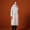 Tanbor Women's Goose Down Long Hooded Parka TB232296