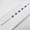 13mm Non-Fading Stainless Steel Four-Leaf Clover Bracelet for Women - Fresh Style