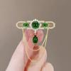 Elegant Pearl Brooch for Women's Suits - High-End Jewelry Pin
