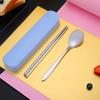 304 Stainless Steel Cutlery Set: Custom Logo Chopsticks, Spoon & Fork for Events