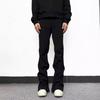 Men's Casual Pockets Elastic Waist Solid Pants Loose Long Trousers  Pants