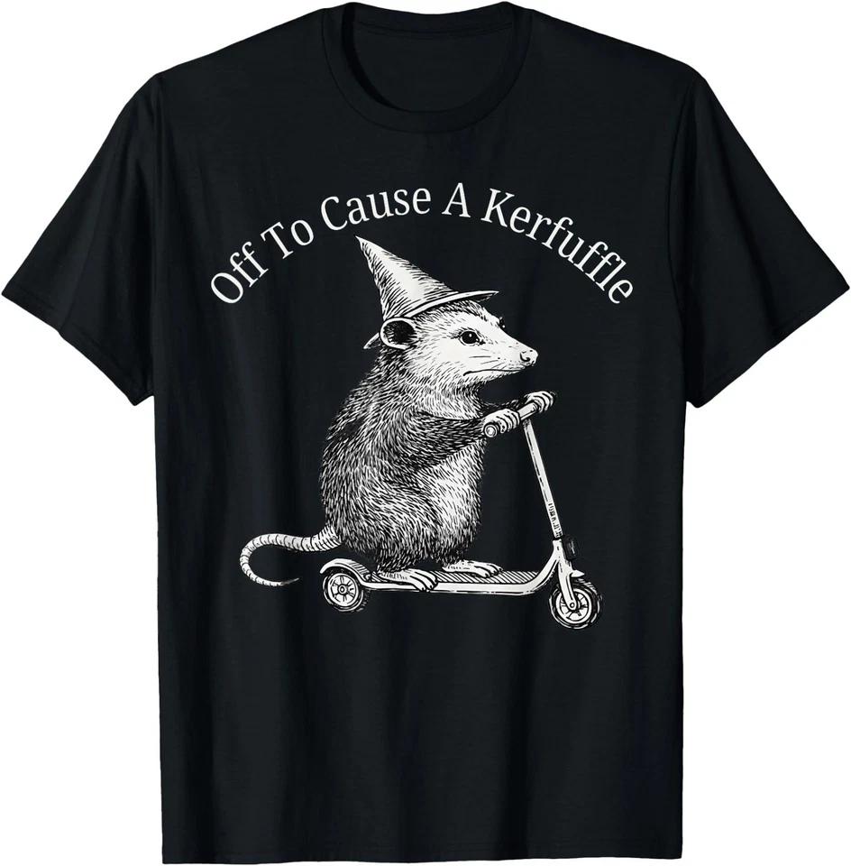 Possum Off to Cause A Kerfuffle T-Shirt S