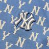 New MLB New York Yankees T Shirt Unisex Blue 3ATSM0114-50BLD
