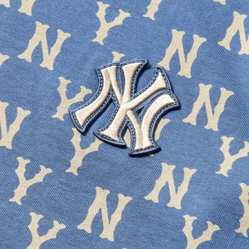 New MLB New York Yankees T Shirt Unisex Blue 3ATSM0114-50BLD