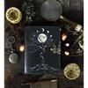 Tree of Life Leather Grimoire Journal: Blank Book of Shadows