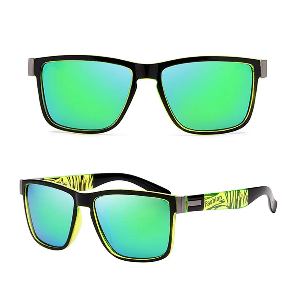 Unisex Large Polarizing Coated Outdoor Sports Sunglasses Decorative Pattern Women Big Motion Frame Sunglasses Cycling Glasses