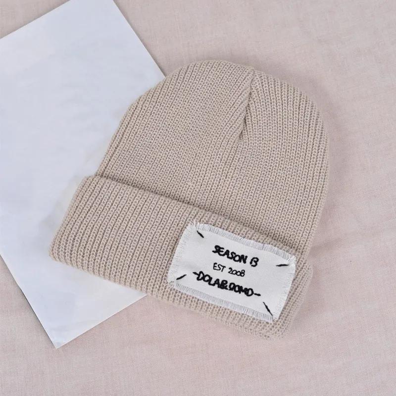 Natural NewFall Winter Knitted Beanies for Couples - Chic, Versatile Headwear