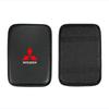 Car Armrest Box Mats Leather Center Console Covers Interior Accessories For Mitsubishi Pajero Outlander XL Montero Lancer Triton L200 Galant