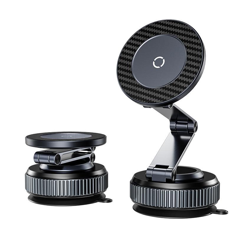 X69Z Vacuum Magnetic Bed Phone Stand with 360 Degree Rotation and Suction Cup Mount