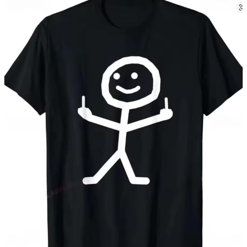 

Middle Finger Funny Unisexiac Printed Women TShirts Loose Casual Fashion Harajuku Hip Hop Hipster Street Styles Comfortable Tops 4XL