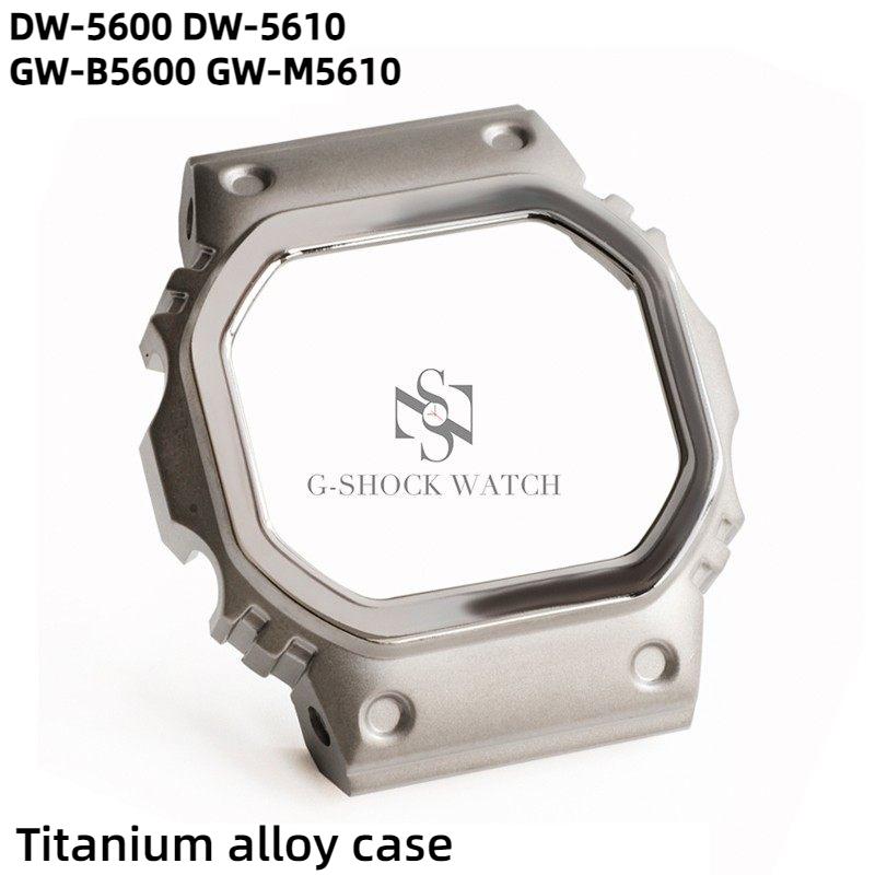 Надлегкий набір корпусу+ремінець зі сплаву титану Для Casio GA2100 GA2110 DW5600/5610 GA-2100 DW-5600 GA-B2100 Металевий безель ремінець для годинника