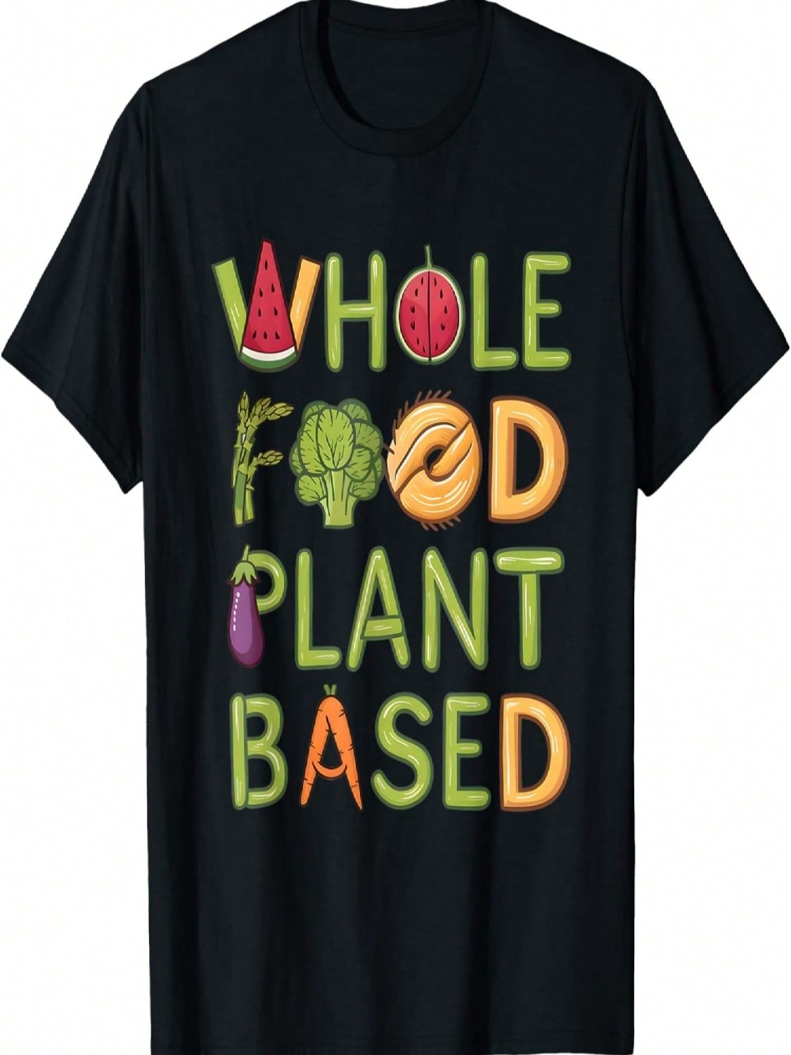 Whole Food Plant Based T-Shirt S разноцветный