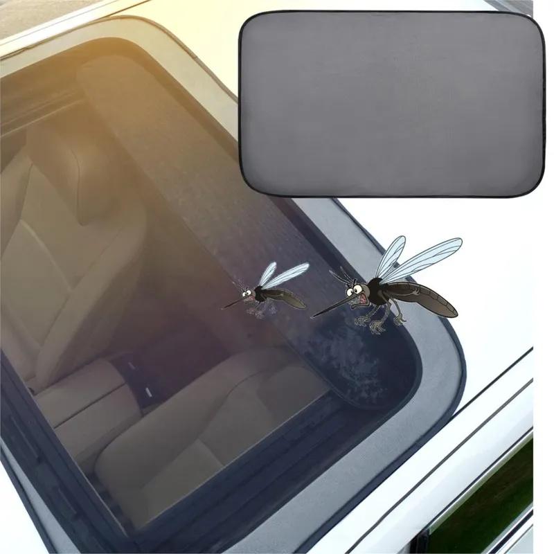 Magnetisches Schiebedach Sonnensegel Autodach Markisen Abdeckung Camping Hält die Insekten draußen Bildschirm Anti-Mücken-Ausflüge SUV Zelt