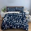 Music-Themed Three-Piece Set For Decor Exquisite Three-Piece Bedding Set Gift For Kids And Adults