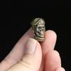 Brass EDC Five-pointed Star Hat Russian Skull Soldier Knife Beads Lanyard Pendants Jewelry Metal Copper Paracord DIY Accessories