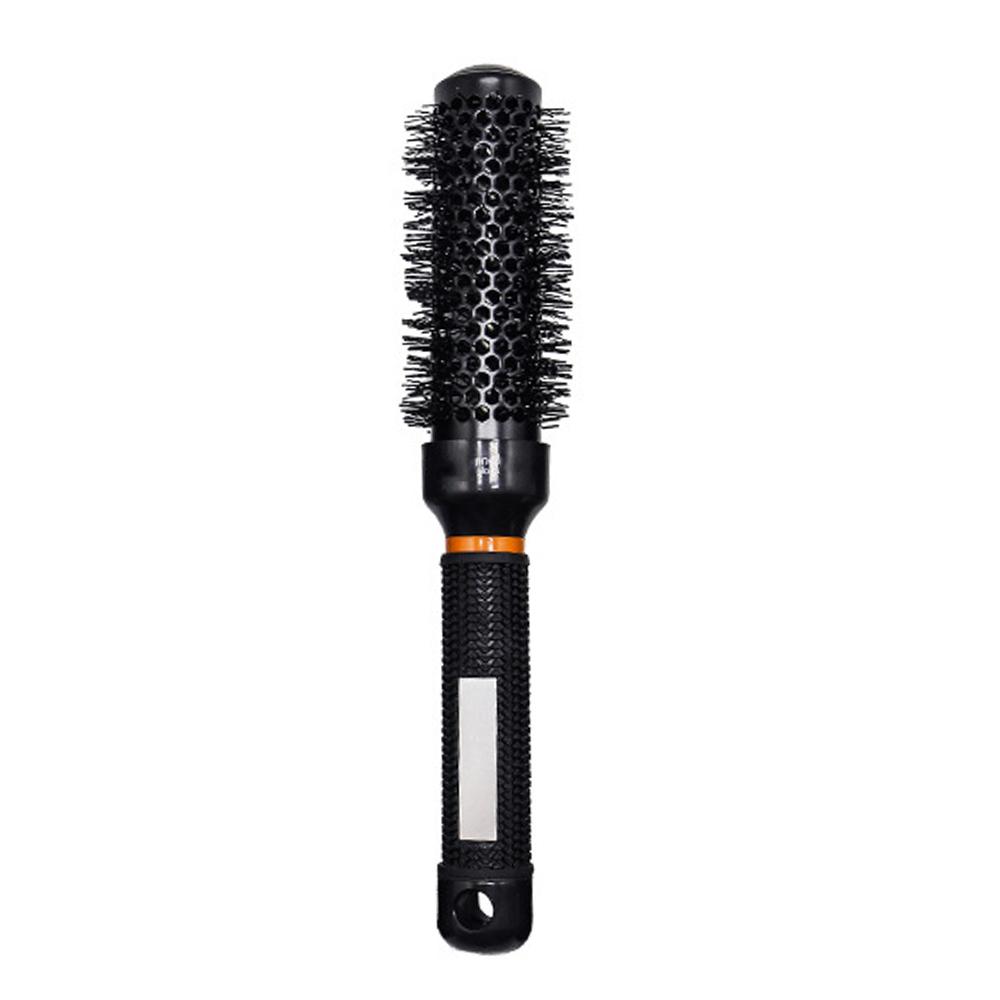 Hair Styling Hair Brush Nylon Comb Thermal Aluminum Tube Round Barrel Hair Comb Professional Salon Hair Brush Hair Rollers Tools