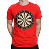 Classic Graphic 100 Cotton Tshirt Darts Dartboard Tees Tops For Unisex