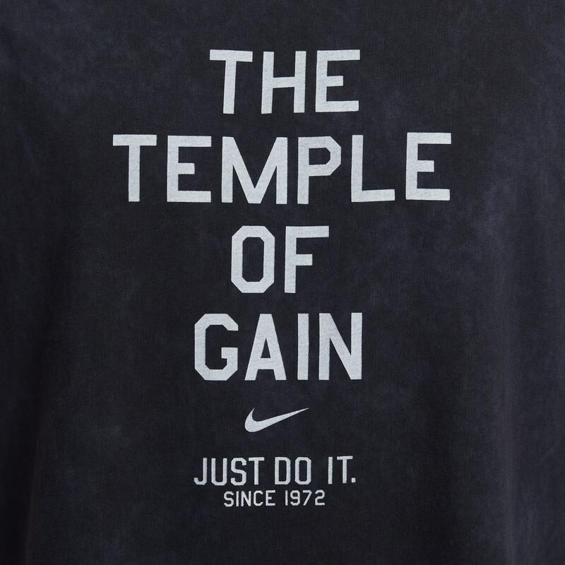 Nike Vestă Sport Casual Fără Mâneci cu Gât Rotund și Imprimeu cu Litere Bărbați Topuri Negru HJ3688-010