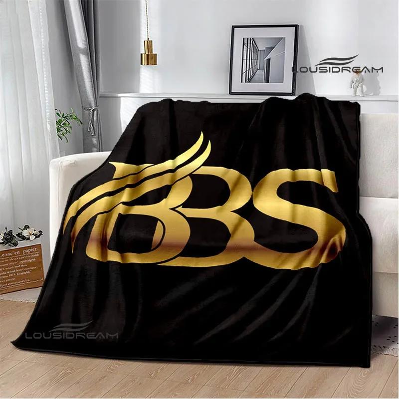 3D BBS racer Retro bedrukt dekens picknickdekens Flanellen deken Zacht en comfortabel dekentje Huis beddengoed Verjaardagscadeau