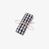 Afternoon Tea Living JA02 Gingham Check Tote Bag, Medium, Black