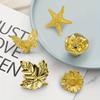 1Pcs Zinc Alloy Cabinet Knobs, Cabinet and Dresser Gold Drawer Pulls for Kitchen Cabinet Knobs Gold Cabinet Door Knobs